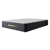 Ghostbed - 12” Hybrid Innerspring & Gel Memory Foam Mattress Twin XL - White - Angle