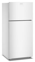 Amana - 28 in. Wide 14 cu. ft. Top-Freezer Refrigerator With A Large Crisper Drawer - White - Angle