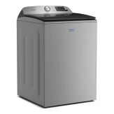 Maytag - 5.3 Cu. Ft. Pet Pro Top Load Impeller Washer with Extra Power and Sanitize Cycle with Ox... - Angle