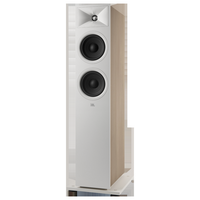 JBL - Stage2 260F 2.5-Way Dual 6.5-inch (165mm) Floorstanding Loudspeaker - Each - Latte - Angle