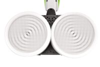 BISSELL - SpinWave Hard Floor Spin Mop - White with ChaCha Lime Accents - Angle