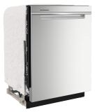 Whirlpool - 24 inch Top Control Built-In Stainless Steel Tub Dishwasher with 3rd Rack, AI Intelli... - Angle