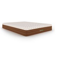 GhostBed Copper 12in Innerspring & Memory Foam Hybrid Mattress - White - Angle