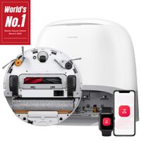 Roborock - Qrevo Curv 2 Flow Robot Vacuum and Mop, Real-Time Self-Cleaning Roller Mop, Dual Zero-... - Angle