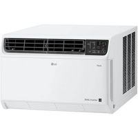 LG - 14,000 BTU Smart Window Air Conditioner 700 Sq. Ft. - White - Angle