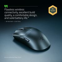 Razer - Viper V3 HyperSpeed Lightweight  Optical Gaming Mouse with 280 Hour Battery Life - Wirele... - Angle