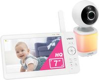 VTech - 7” Digital Video Baby Monitor with Pan-Tilt-Zoom, 600p High-Quality Display, and No WiFi,... - Angle
