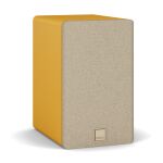 DALI - Kupid Designer Bookshelf Speakers - Golden Yellow - Angle