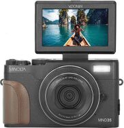 Minolta - MND35 64.0 Megapixel 4K Video Digital Camera - Black