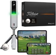 Rapsodo - MLM2PRO Golf Launch Monitor w/ (12) Titleist 2025 Pro V1 Golf Balls - Silver