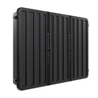 Storm Shell - XL Weatherproof 65" Outdoor TV and Soundbar Enclosure - Black