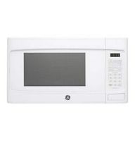 GE - 1.1 Cu. Ft. Countertop Microwave with Convenience Cooking Controls - White