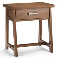 Sawhorse Bedside Table