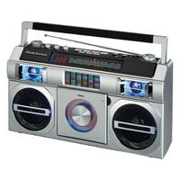 Studebaker - Master Blaster 5W Boombox with Bluetooth - Silver