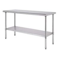 TRINITY PRO® EcoStorage® | 60x24x35 | Stainless Steel Workbench | NSF - Stainless Steel