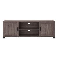CorLiving - Virlomi Collection TV Stand with Cabinets for Most TVs up to 85&quot; - Brown