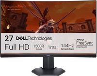 Dell - S2721HGF 27&quot; LED Curved FHD FreeSync and G-SYNC Gaming Monitor (DisplayPort, HDMI) - Black