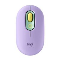Logitech - POP Mouse Bluetooth Optical Ambidextrous Mouse with Customizable Emojis - Wireless - D...