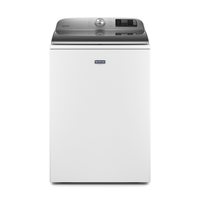Maytag - 5.2 Cu. Ft. High Efficiency Smart Top Load Washer with Extra Power Button - White