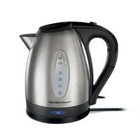 Hamilton Beach - 1.7 Liter Electric Kettle - Stainless Steel