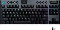 Logitech - G915 LIGHTSPEED TKL Wireless Mechanical GL Clicky Switch Gaming Keyboard with RBG Back...