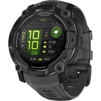 Garmin - Instinct  3 GPS Smartwatch 50 mm AMOLED - Black with Charcoal Band