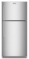 Maytag - 19 Cu. Ft. Top-Freezer Refrigerator with Garage Mode - Fingerprint-Resistant Stainless F...