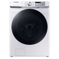 Samsung - OBX 4.5 cu. ft. Large Capacity Smart Front Load Washer with Super Speed Wash - White