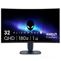 Alienware - AW3225DM 32" VA LED Curved QHD 180Hz 1ms FreeSync Gaming Monitor with HDR (HDMI, Disp...