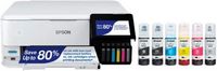 Epson - EcoTank® Photo ET-8500 Wireless Color All-in-One Supertank Printer - White