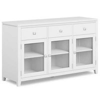 Simpli Home - Cosmopolitan Sideboard Buffet - White