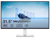 Dell - S3225QS 31.5" VA LED 4K UHD 120Hz FreeSync Monitor with HDR (HDMI, DisplayPort) - White