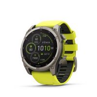 Garmin - fēnix 8 Solar Sapphire GPS Smartwatch 51mm Fiber-reinforced polymer - Titanium