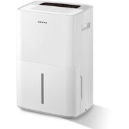 Amana - 50-Pint 8.1 Quart Bucket Capacity Portable Dehumidifier with Pump - White