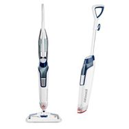 BISSELL - PowerFresh Deluxe Corded Steam Mop - Brite White/Saphire Waltz