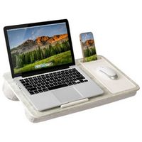 LapGear - Home Office Lap Desk (Fits up to 15" Laptop) - Taj Mahal Marble
