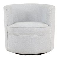 OSP Home Furnishings - Cleo Swivel Chair - Fog