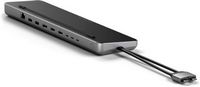 Satechi - Dual Dock with NVMe SSD enclosure – USB-C PD (75W), 2 USB-C data, 2 HDMI 2.0, 1 Display...