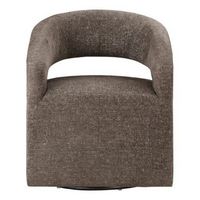 OSP Home Furnishings - Devin Swivel Chair - Charcoal