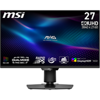 MSI - MAG 274UPDF E16M 27" MiniLED Dualmode(UHD 160Hz or FHD 320Hz)0.5ms Gaming Monitor with HDR1...