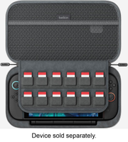 Belkin - Gaming Charging Case Pro for Nintendo Switch 2, 10k Portable Charger Case 20W, Anti-Refl... - Back View