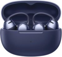 Shokz - OpenDots ONE Open-Ear Clip-On True Wireless Bluetooth Earbuds - Navy Blue - Back View
