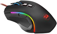 REDRAGON - M602A-RGB Wired Gaming Mouse, 7200 DPI, RGB, 8 Backlit Modes, Ergonomic, 7 Programmabl... - Back View