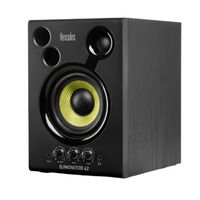 Hercules - DJ Monitor 42 - 2 x 20 watts RMS Active Monitoring Speakers - Black - Back View