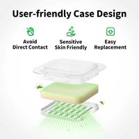 Petkit - Pet Odor Eliminator N50 2.0 (3pcs) - White - Back View