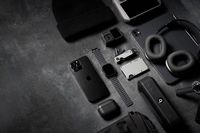 The Ridge Wallet - Wallet - Slate - Back View