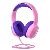 Tronsmart - KH01 Wired Headphones for School Travel, Safe Volume Limited, Foldable Lightweight Ov... - Back View