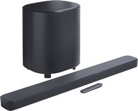 JBL - BAR500MK2 5.1 Soundbar with Dolby Atmos and Wireless Subwoofer - Black - Back View