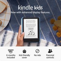 Amazon - Kindle Kids (16 GB) - 2024 - Ocean Explorer - Back View