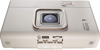 Fujifilm - instax mini LiPlay+ Instant Camera - Sand Beige - Back View